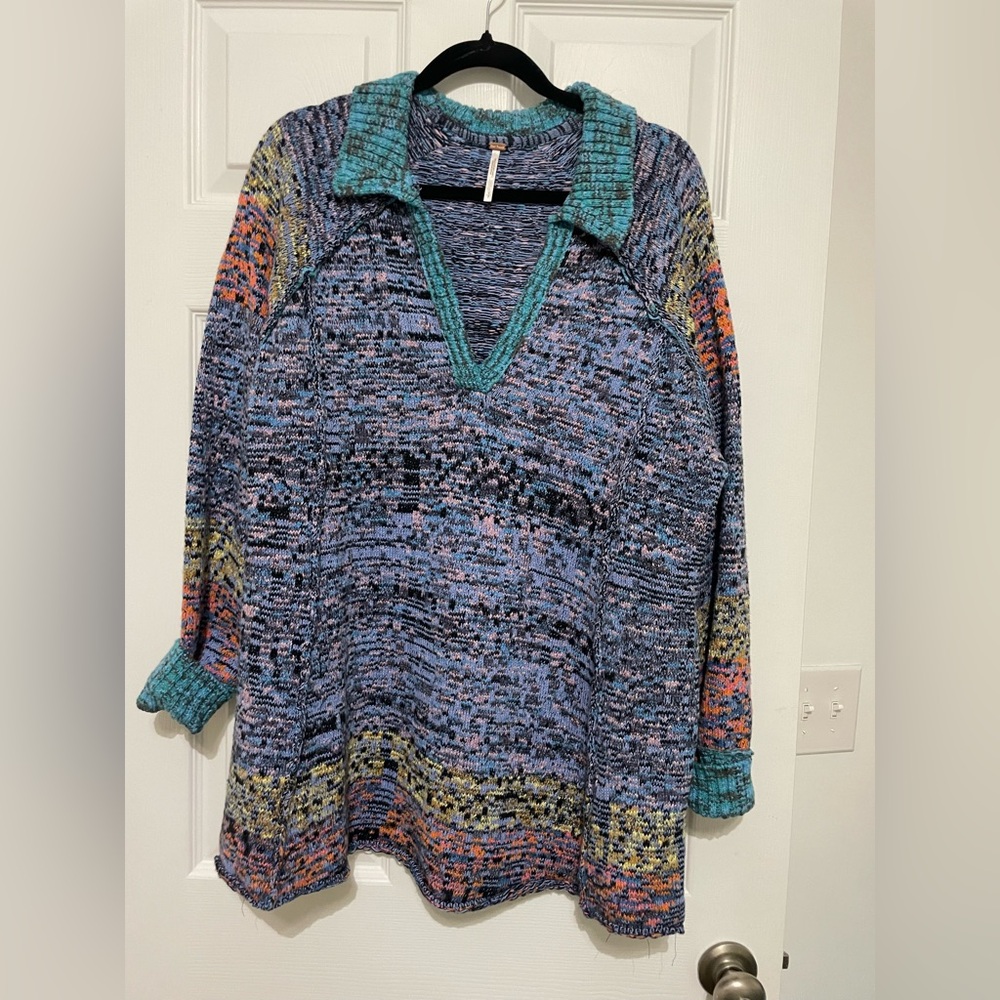 Free People “Season of the Sun” Sweater/Tunic - Size Small